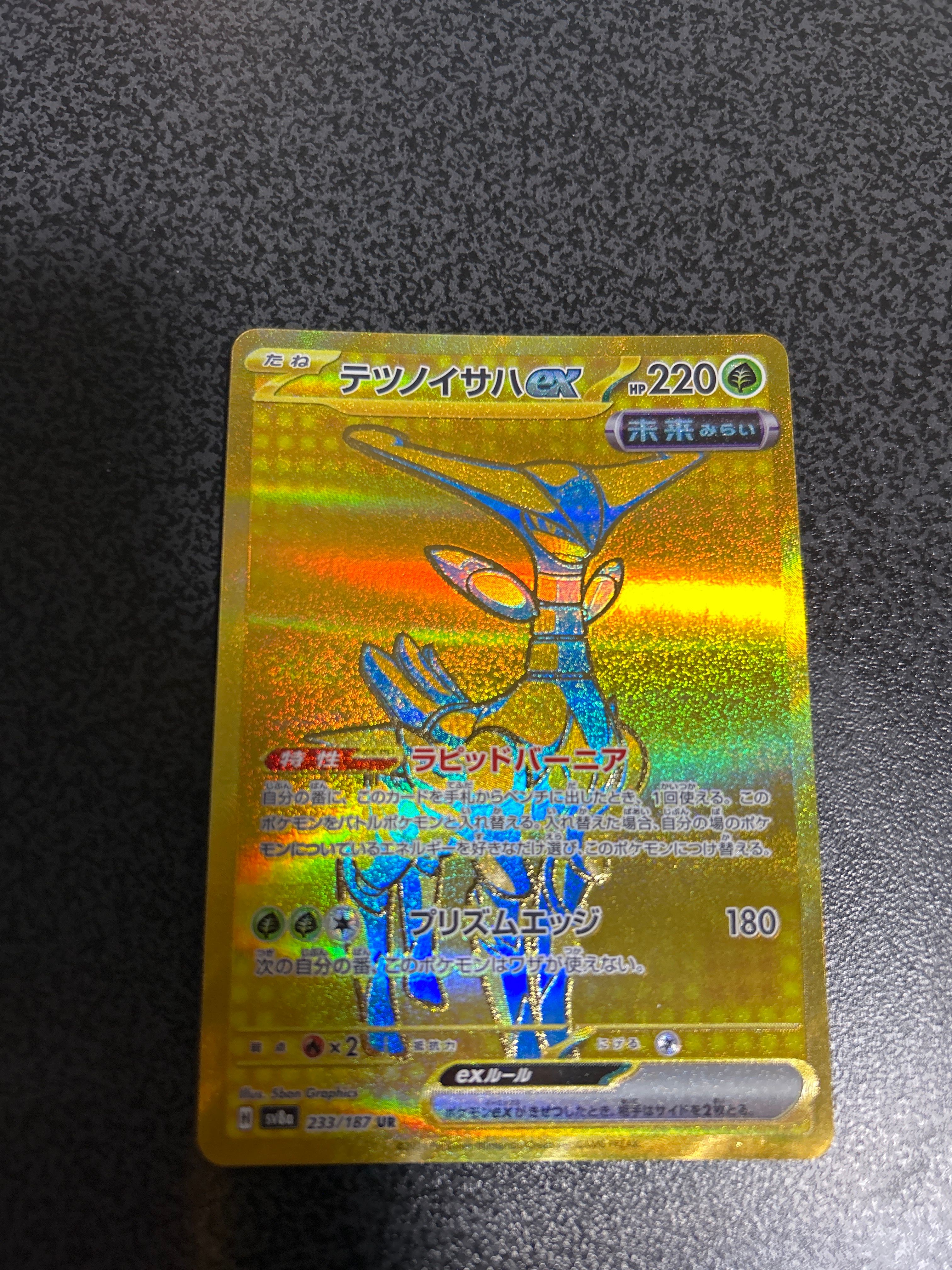 テツノイサハex UR [SV8a 233/187](ハイクラスパック「テラスタルフェスex」)