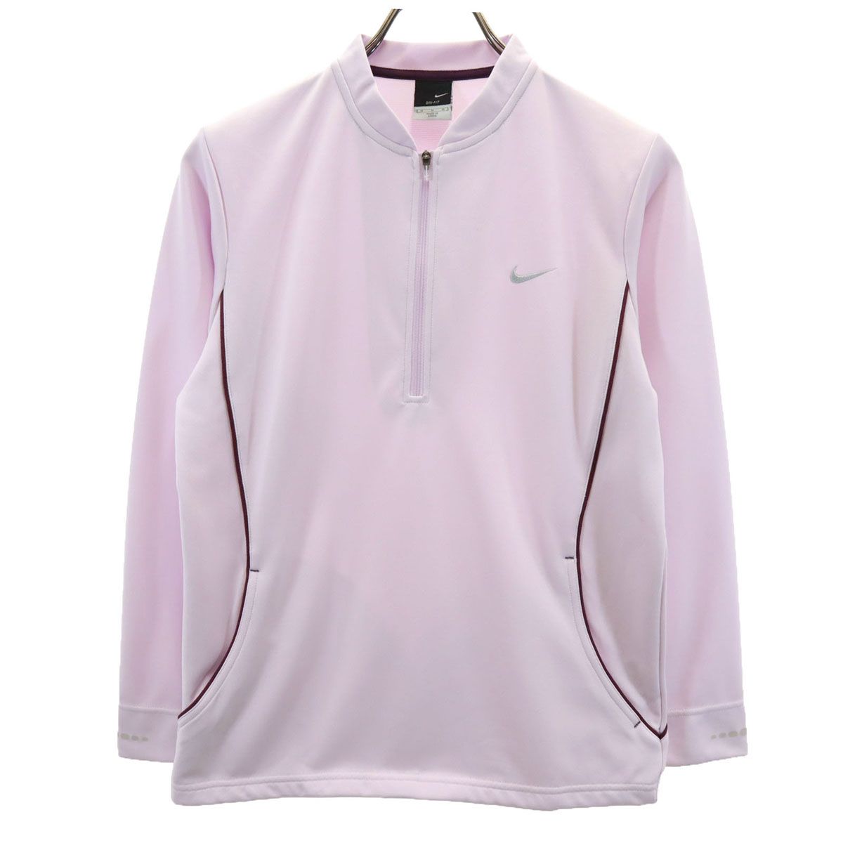 NIKE トレーニング 長袖 ハーフジップ ウェア