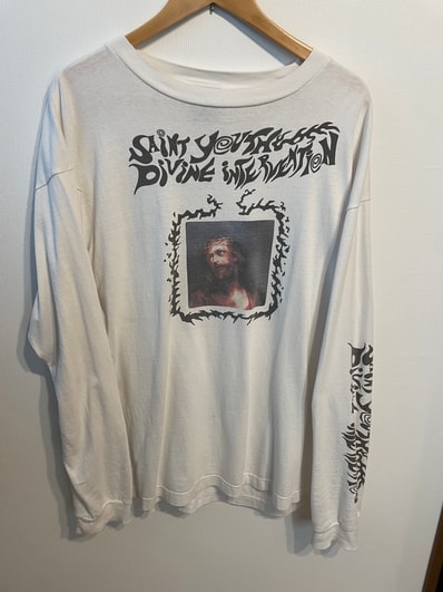 SAINT Mxxxxxx L/S Tee "White"