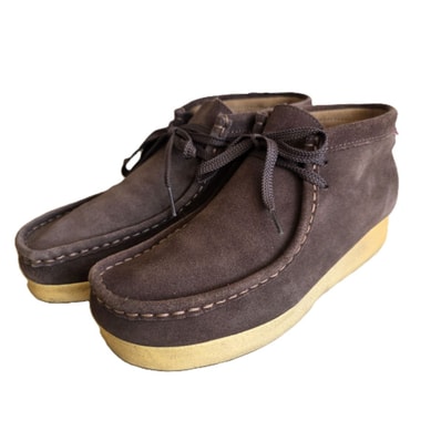 Clarks クラークス ワラビーブーツ 7.5 25.5 cm ブーツ 78732 スウェード ブラウン メンズ【中古】