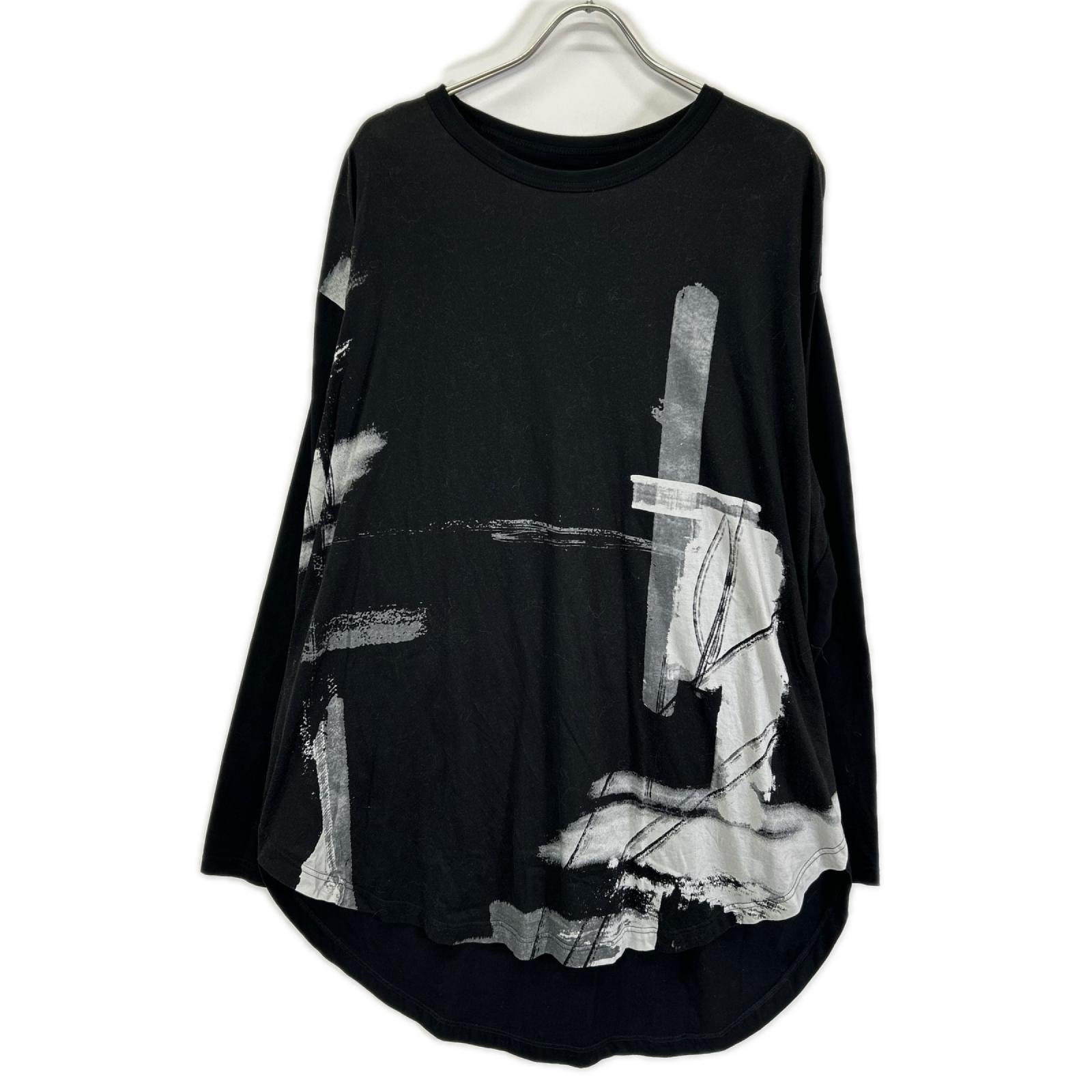 グラウンドワイ GL-T06-012 ブラック Long Sleeve Jumbo Round T-Shirt 3
