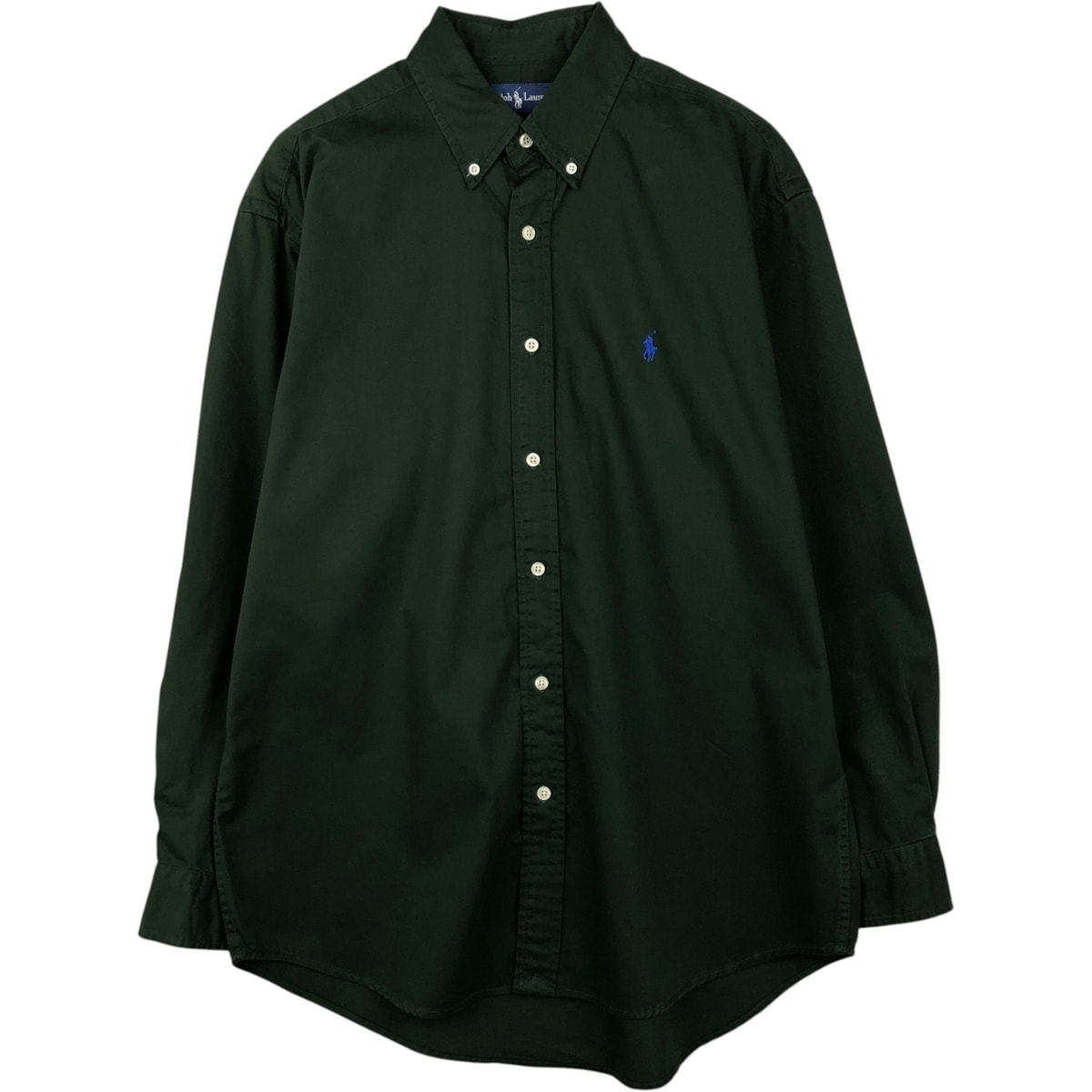古着 ラルフローレン Ralph Lauren BLAKE 長袖 ボタンダウンシャツ メンズL相当/eaa643847
