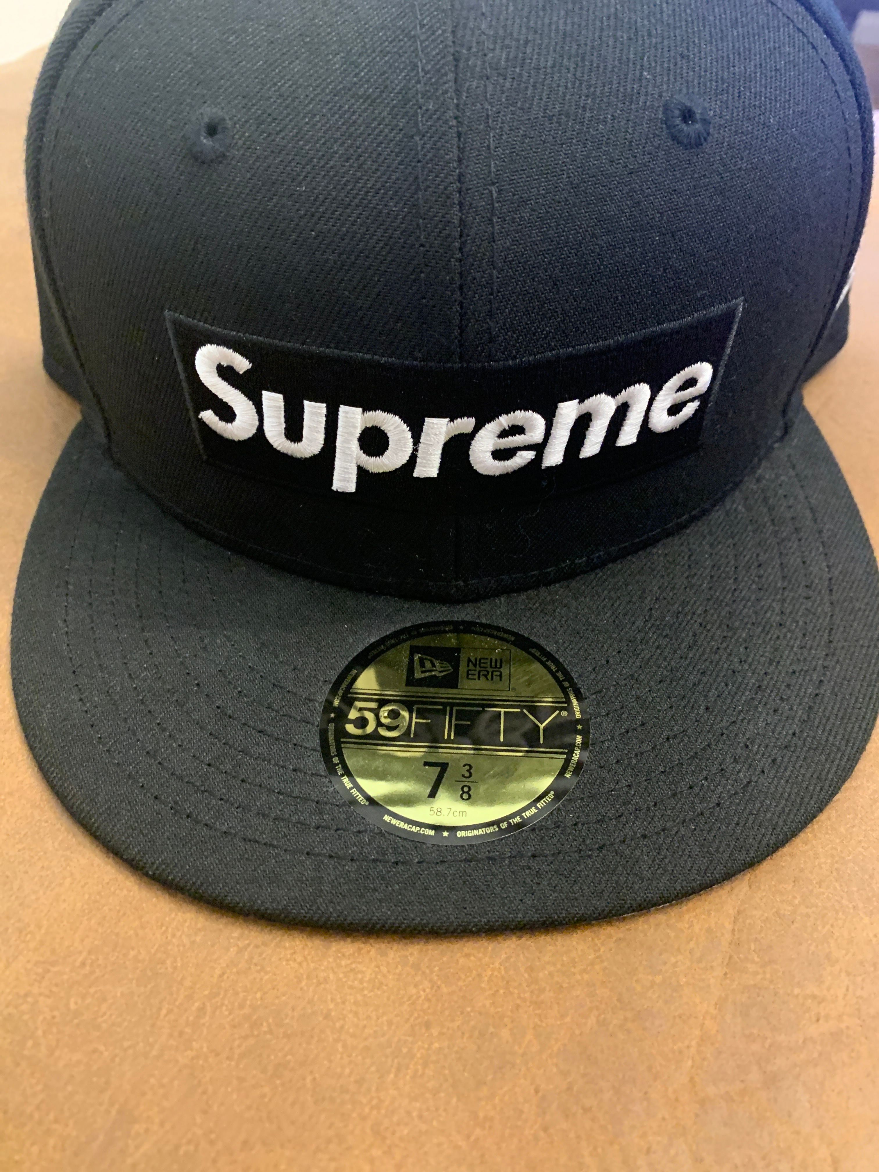 Supreme Champions Box Logo New Era® "Black"