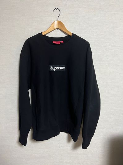 Supreme Box Logo Crewneck Sweatshirt "Black" (18FW)