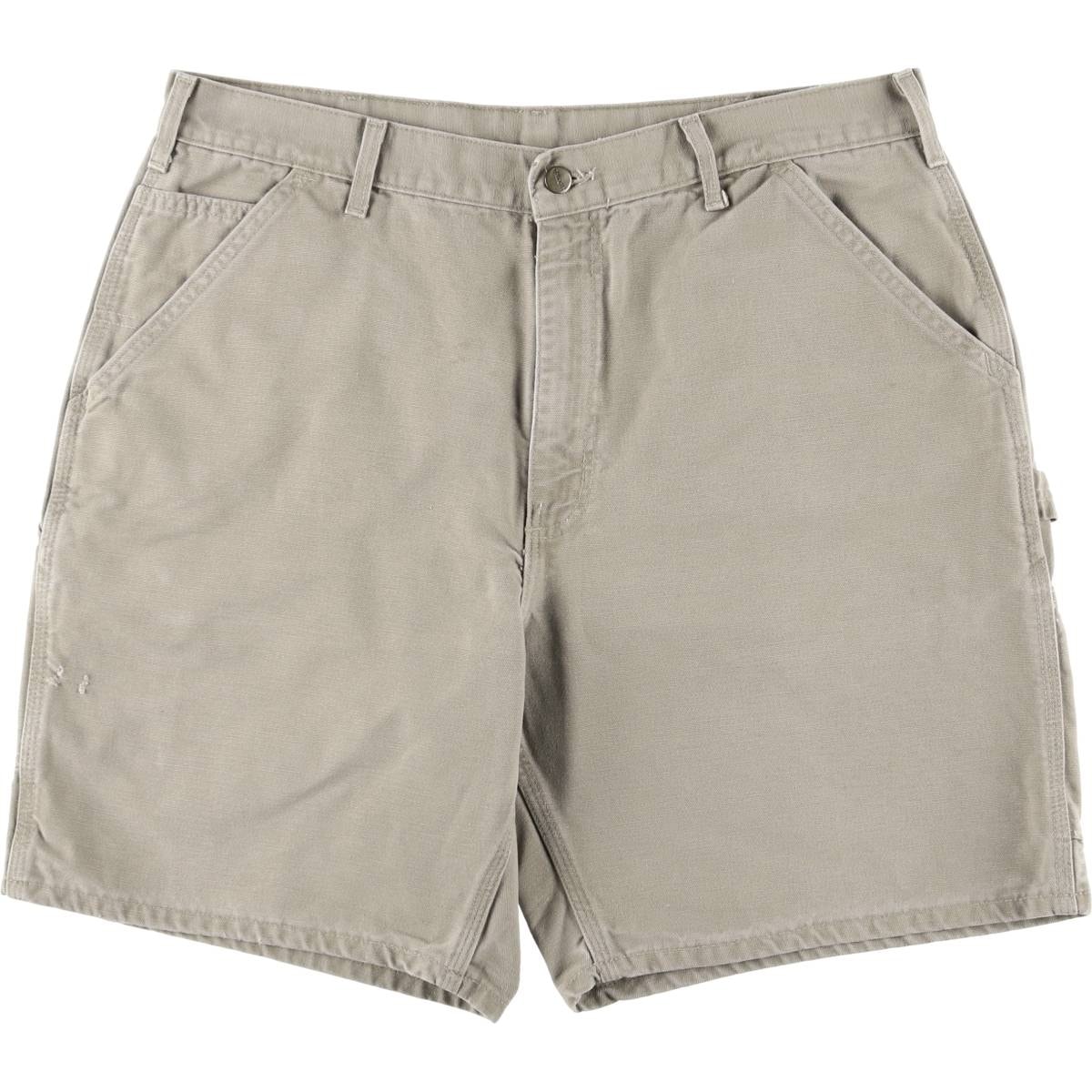 古着 カーハート Carhartt ダック地ペインターショーツ ショートパンツ USA製 メンズw37相当/eaa576876