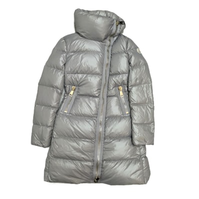 MONCLER モンクレール JOINVILLE GIUBBOTTO ジョインヴィル ロングダウンコート 国内正規品 ダウンジャケット A20934980005 M ナイロン グレー レディース【中古】