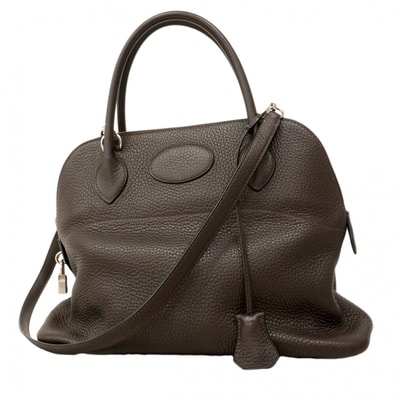【6ea0459】エルメス ハンドバッグ ボリード31 トリヨンクレマンス テール シルバー金具 □J刻印 2wayバッグ【中古】レディース