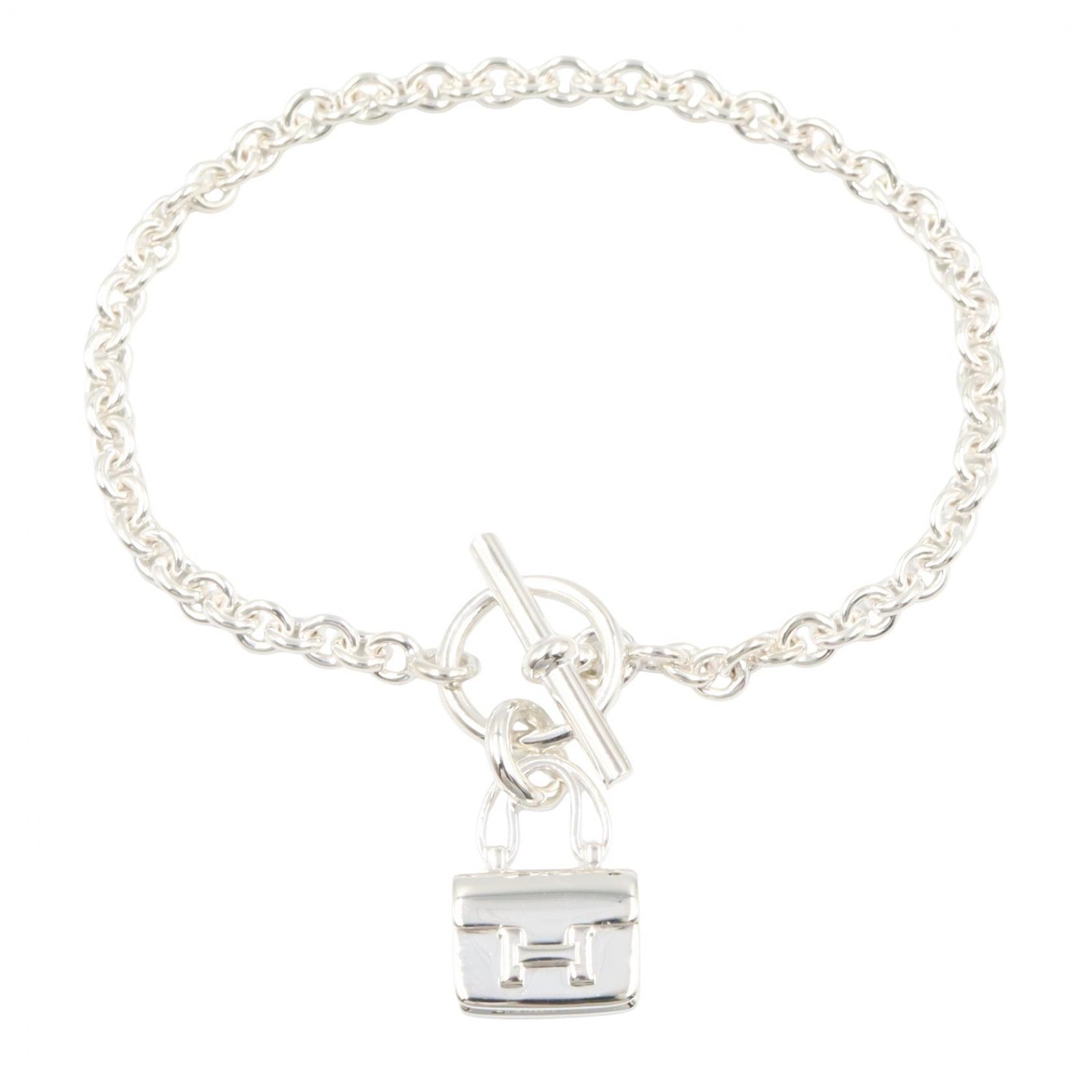 エルメス HERMES アミュレット コンスタンス ブレスレット ブレスレット アクセサリー シルバー925 レディース シルバー系 【中古】