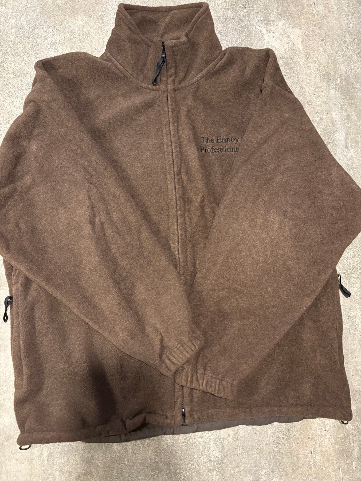 ENNOY 23AW City Fleece Jacket+Pants "Munchen Brown"