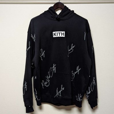 Kith City Script Hoodie "Black"