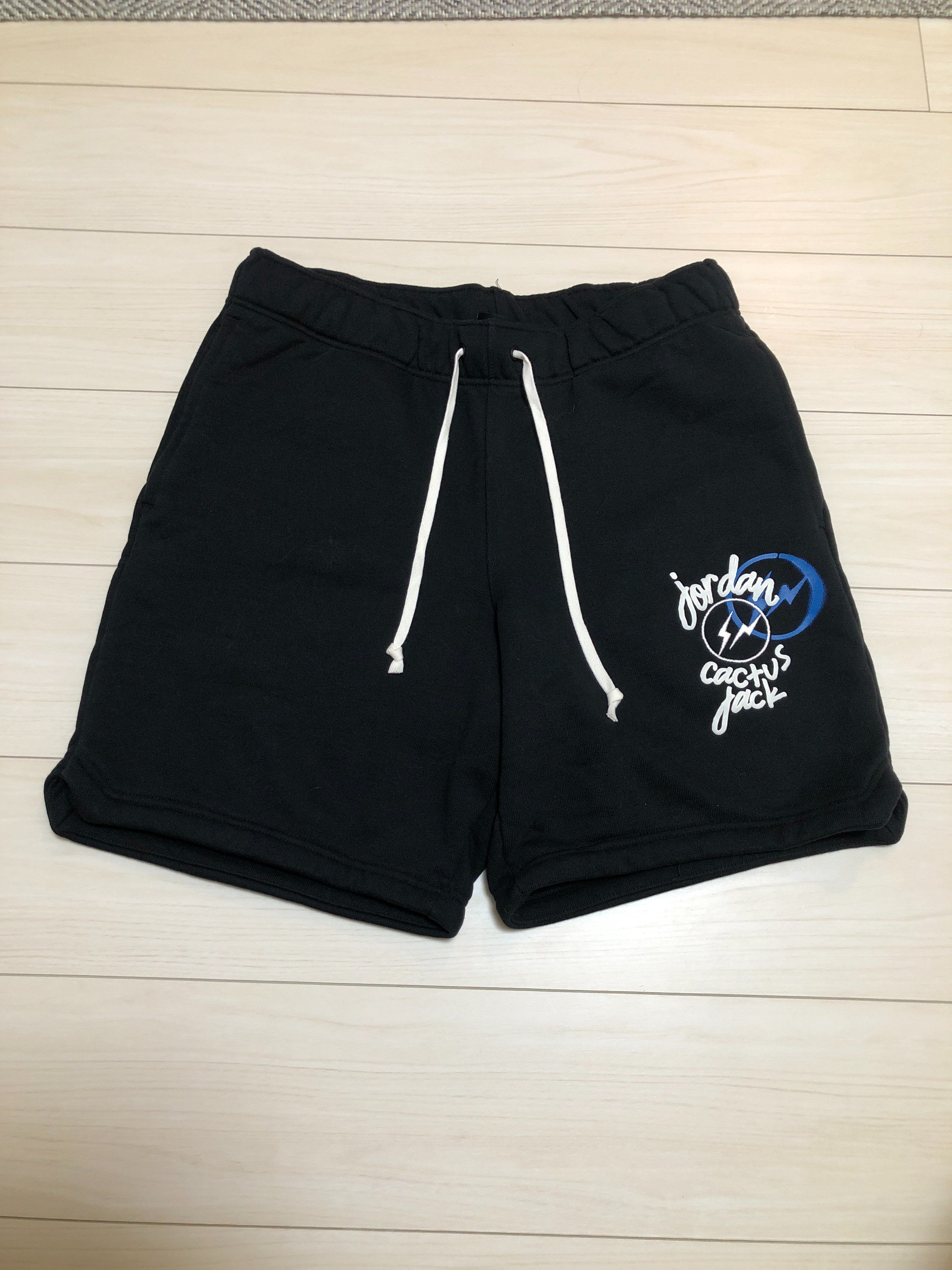 Air Jordan Travis Scott Fragment Shorts "Black" DJ0617-010 / DJ0618-010