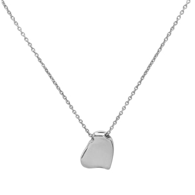 TIFFANY&Co. ティファニー フルハート ネックレス ペンダント SV925 シルバー 新品仕上済 レディース 【中古】