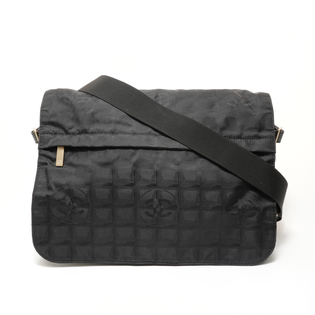 シャネル CHANEL 10番台 2005-2006 ニュートラベルライン 金具ゴールド ショルダーバッグ【中古】