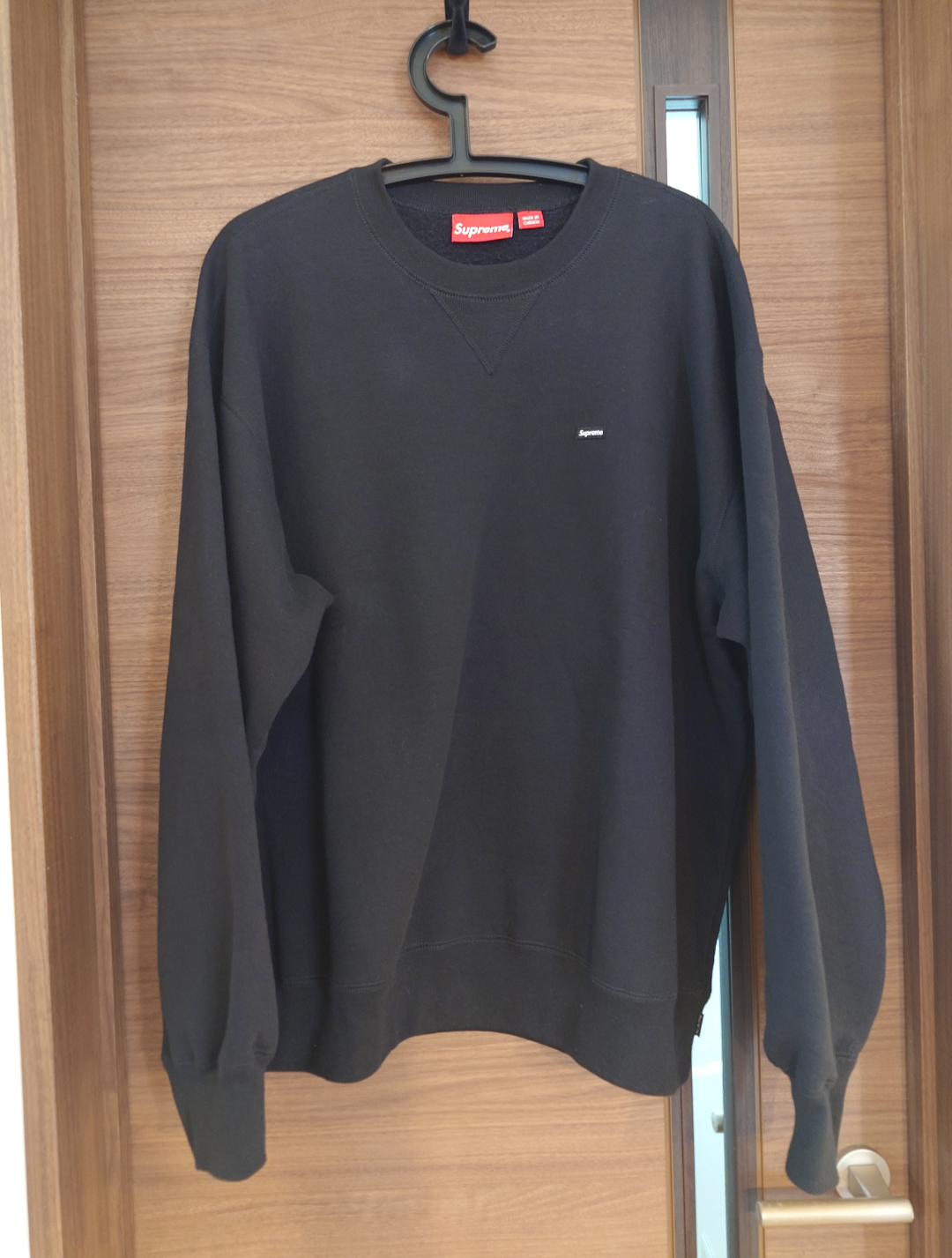 Supreme Small Box Crewneck "Black" (23FW)