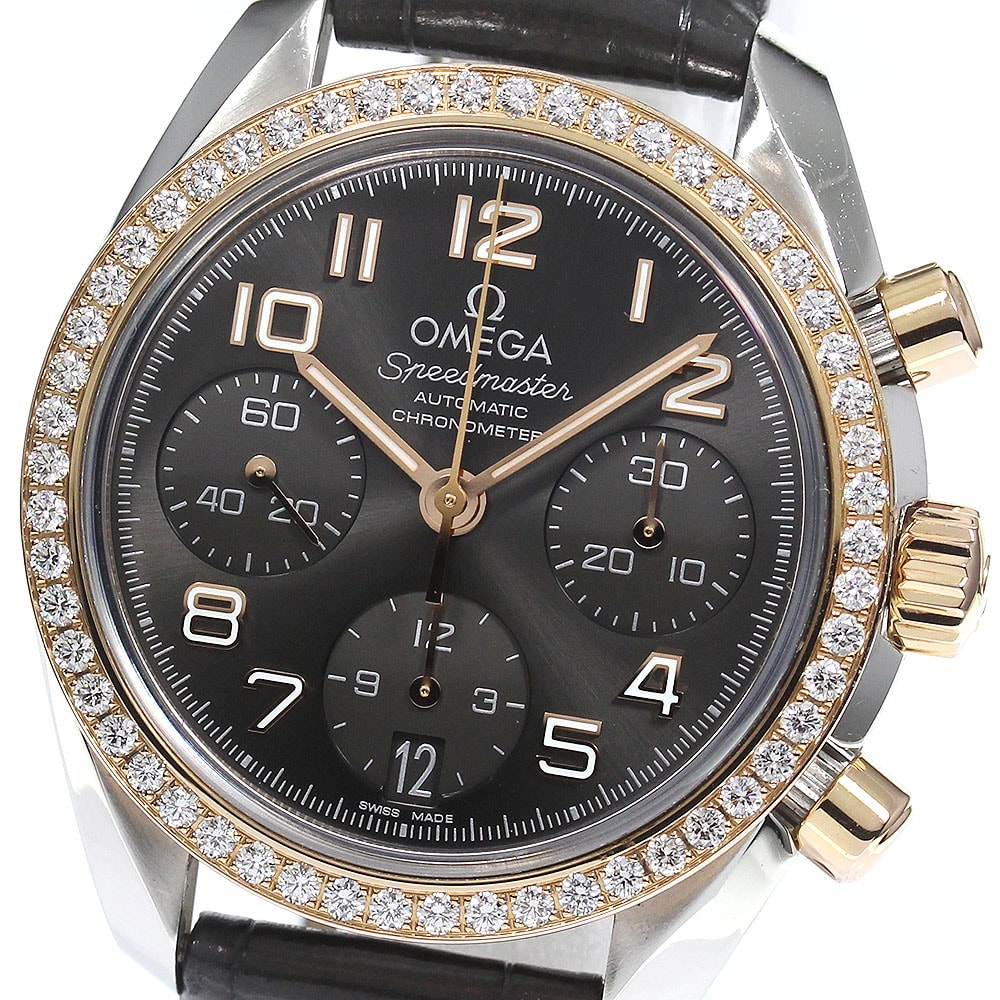 ☆良品 オメガ スピードマスター クロノグラフ38mm レディース 【中古】