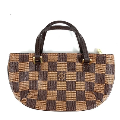 ルイヴィトン LOUIS VUITTON マノスクGM ポーチのみ N51120 ダミエ カバン ハンドバッグ ポーチ ダミエキャンバス エベヌ ブラウン