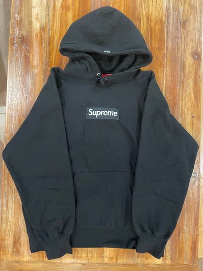 Supreme Box Logo Hooded Sweatshirt "Black" (21FW)