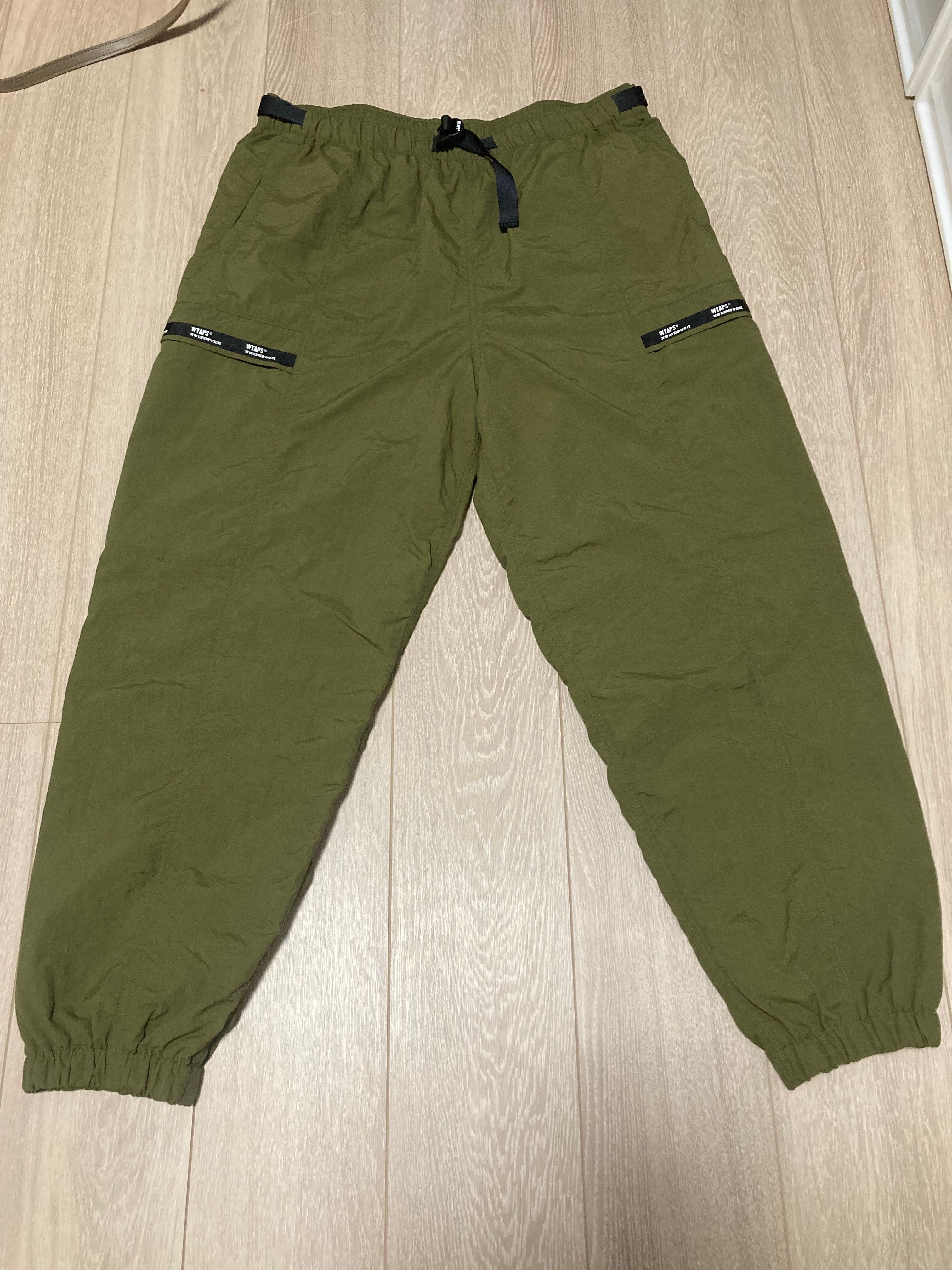Wtaps Tracks / Trousers / Nylon. Tussah "Olive Drab"