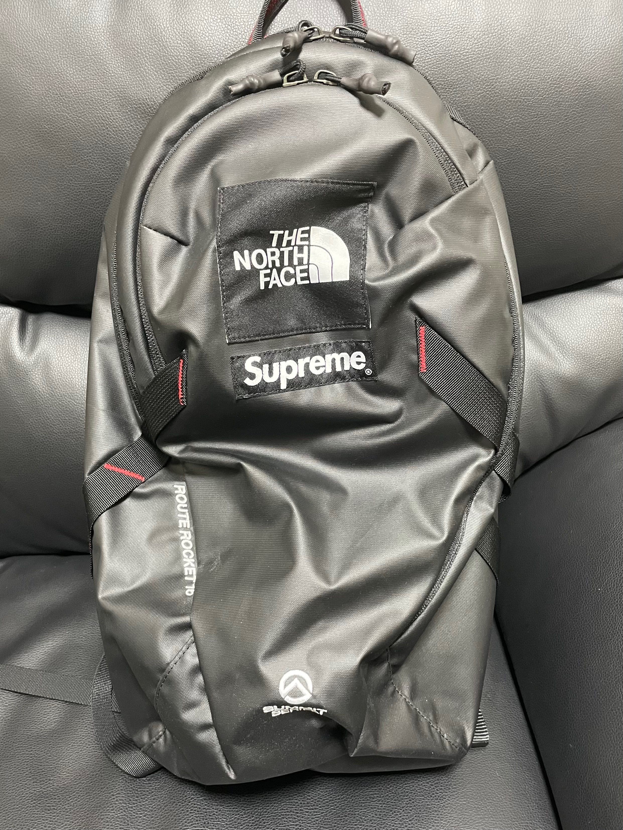 Supreme x The North Face Summit Series Outer Tape Seam Route Rocket Backpack "Black"