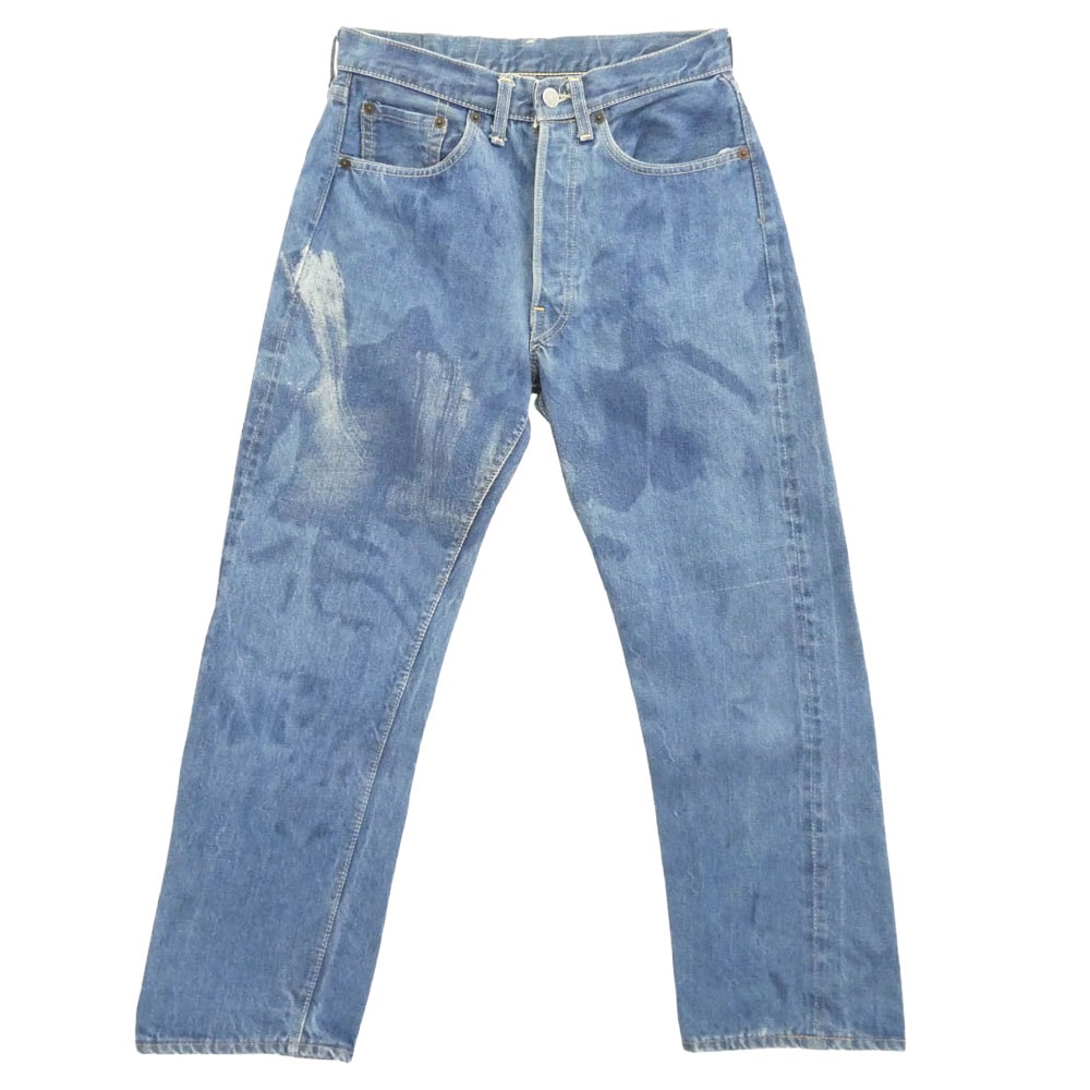 Levi's リーバイス デニムパンツ 60s VINTAGE ヴィンテージ 501 BIGE S-TYPE 裏刻印J デニム パンツ インディゴブルー系 W31 L30【中古】