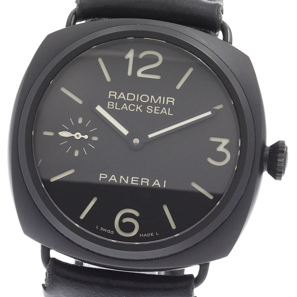 パネライ ラジオミール ブラックシール PAM00292 メンズ 【中古】