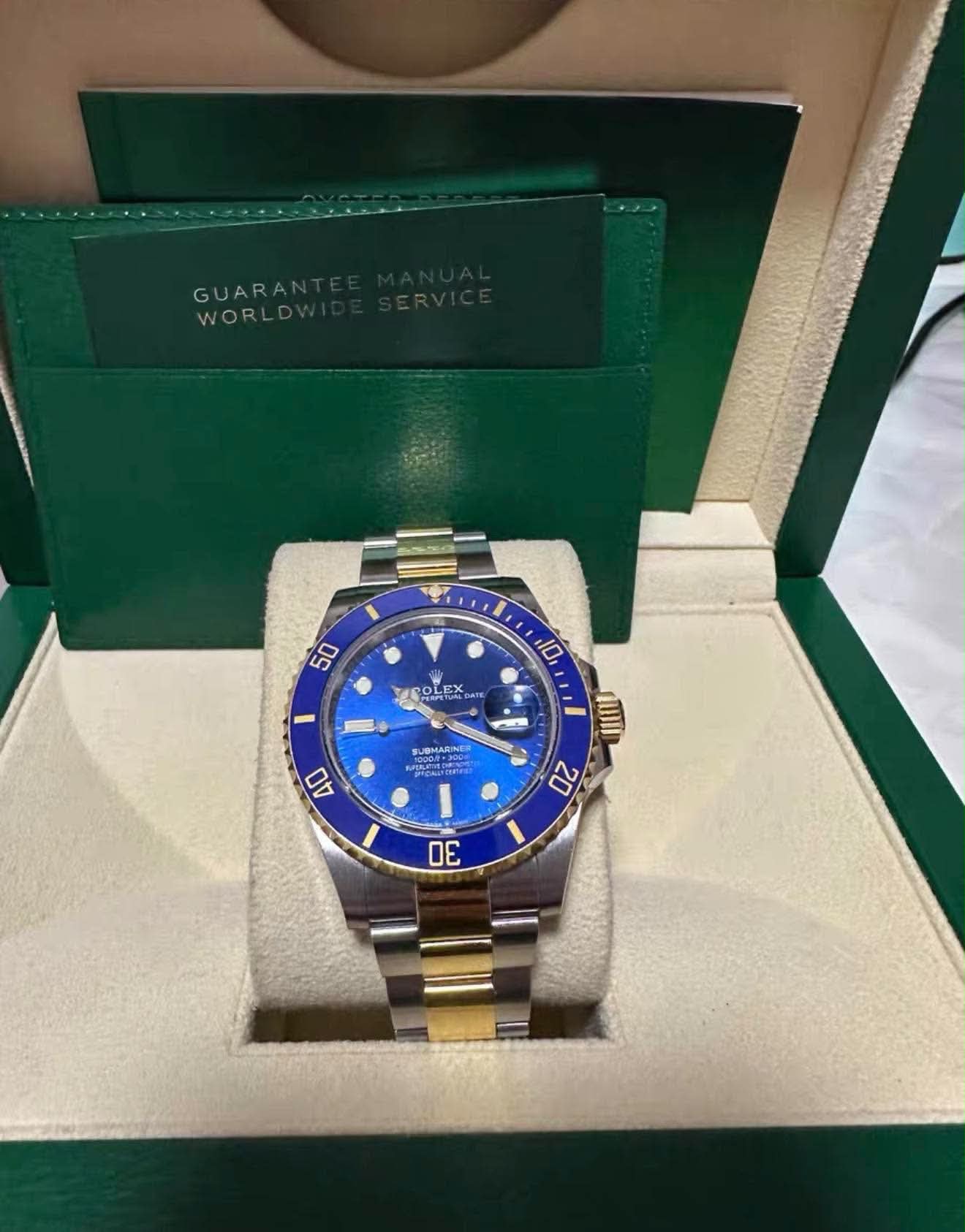 ROLEX Submariner Date "Royal Blue/Yellow Gold/Combi" 126613LB