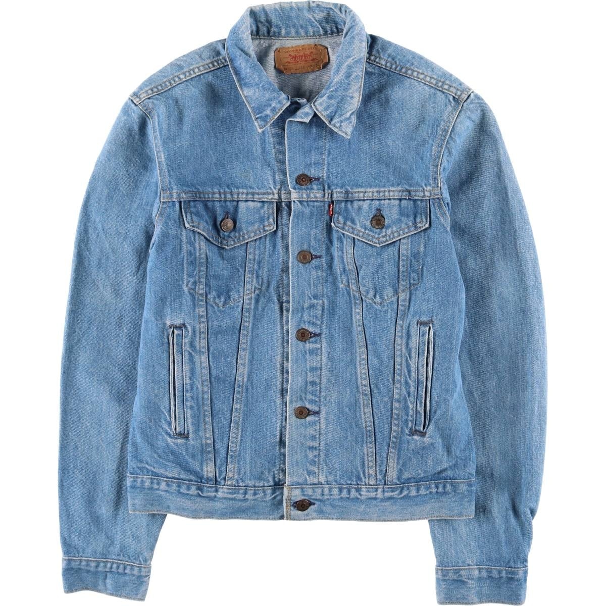 古着 90年代 リーバイス Levi's 71506-0214 デニムジャケット Gジャン USA製 メンズM相当 ヴィンテージ/eaa591967