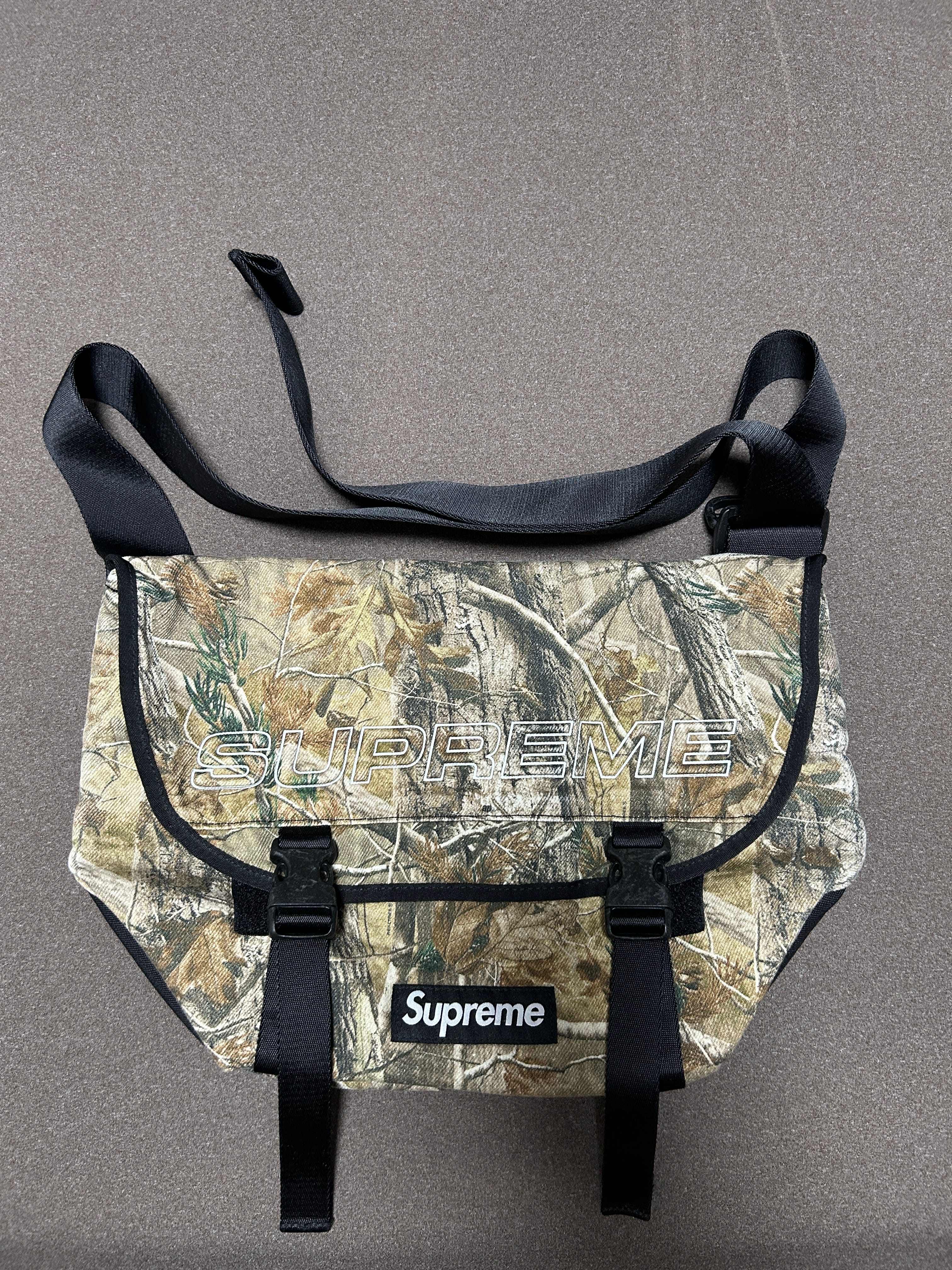 Supreme Denim Messenger Bag 