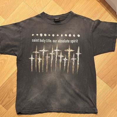 SAINT Mxxxxxx x FORSOMEONE FS_SS T-Shirt/God "Black"