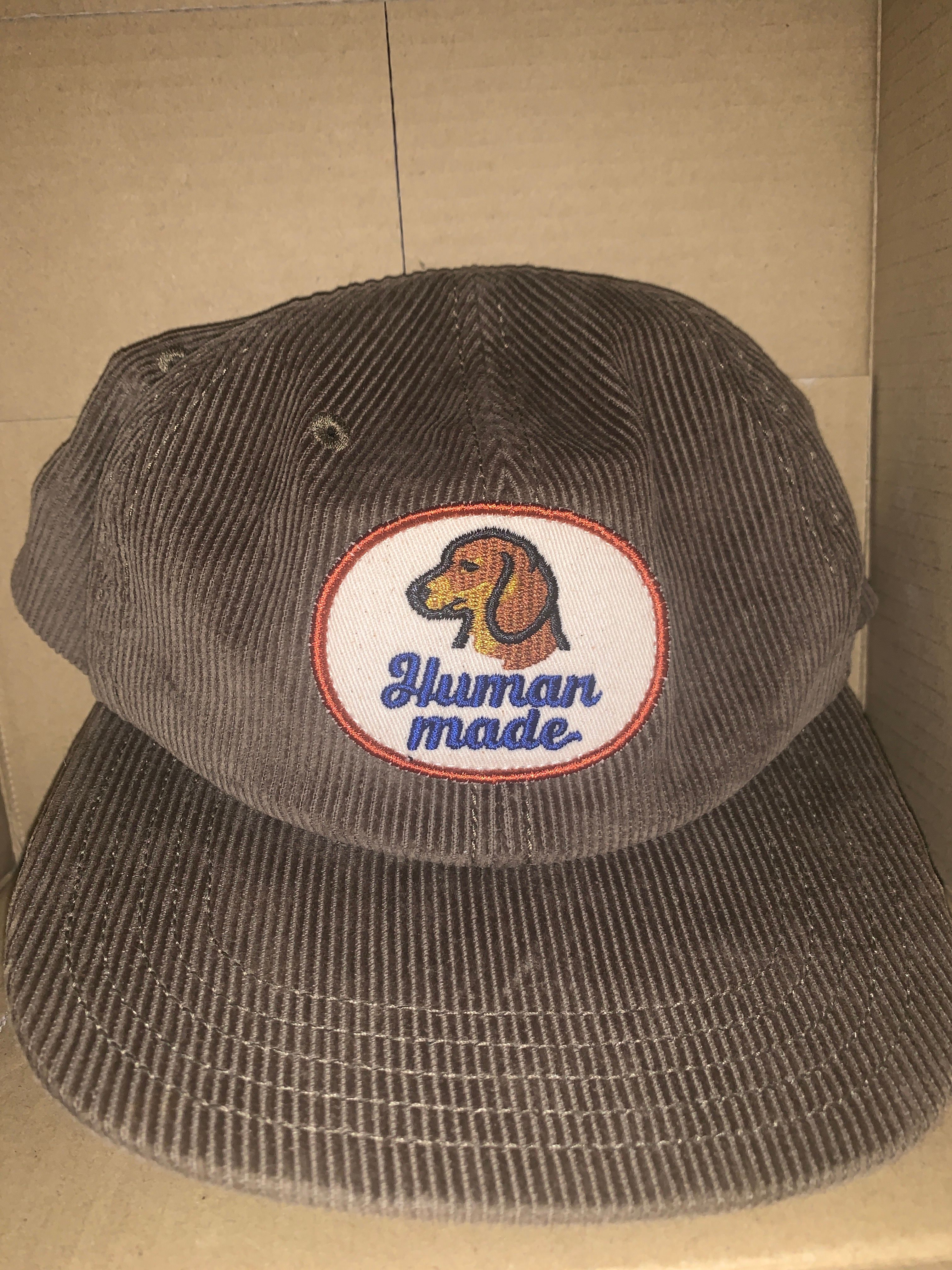 HUMAN MADE 6 Panel Corduroy Cap "Gray"