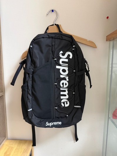 Supreme 2017SS Backpack "Black"