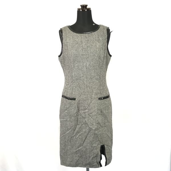 Calvin Klein/カルバンクライン★ノースリーブワンピース/ドレス【size -4/グレー/gray】dress◆BH174