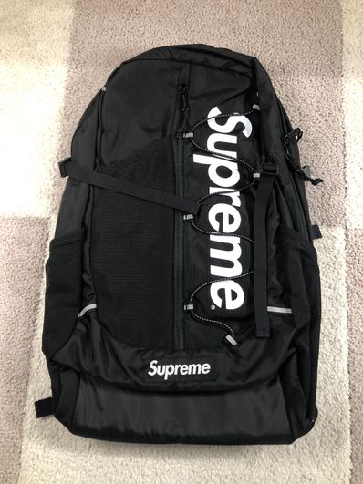 Supreme 2017SS Backpack "Black"
