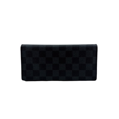 ルイヴィトン LOUIS VUITTON 長財布 ダミエグラフィット ポルトフォイユブラザ N62665 ブラック