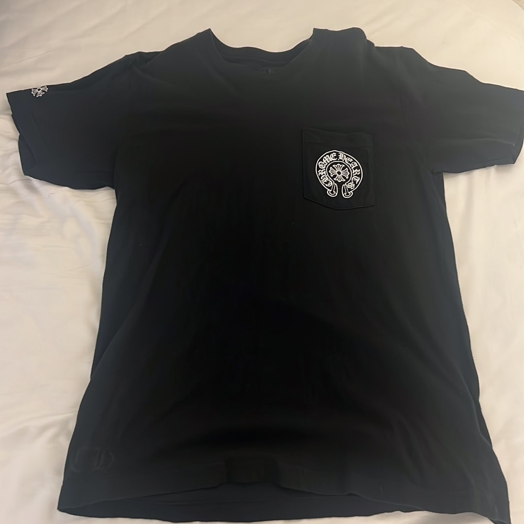 Chrome Hearts Multicolor Horseshoe Tee "Black"