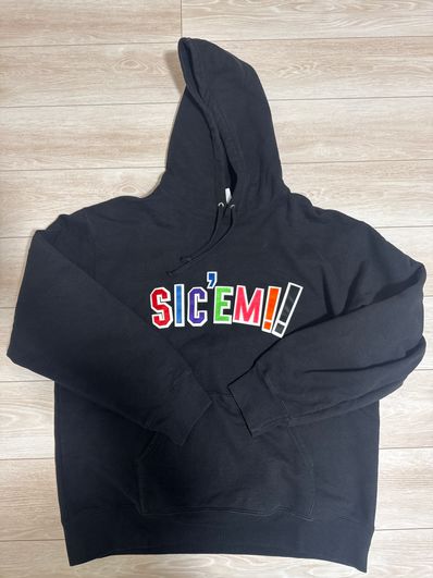 Supreme / WTAPS Sic'em! Hooded Sweatshirt "Black"