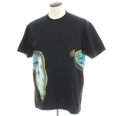 【中古】【未使用】シュプリーム Supreme 2019年春夏 The persistence of memory tee 半袖Tシャツ ブラック【サイズL】【メンズ】