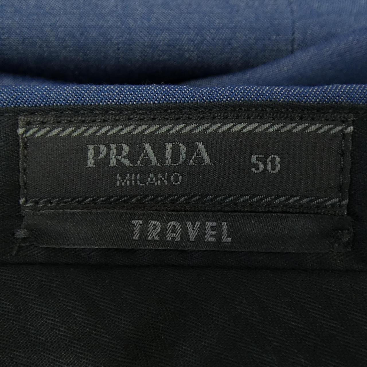 C (やや傷や汚れあり)】プラダ PRADA SPD91 S172 1VTJ パンツ 50の中古