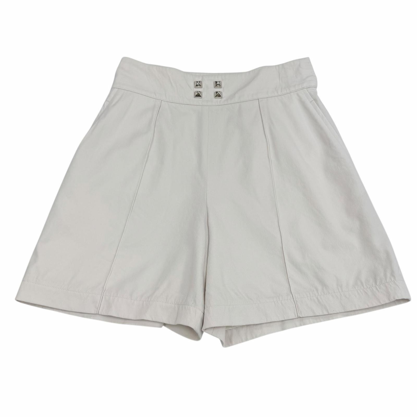 極美品 エルメス ショートパンツ ライトベージュ レディース 36