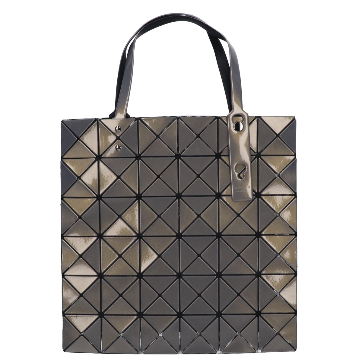 バオバオイッセイミヤケ 【美品】BB06-AG053 LUCENT METALLIC PVC