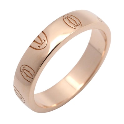 カルティエ CARTIER ハッピーバースデー リング リング・指輪 ジュエリー K18PG(ピンクゴールド) メンズ レディース ゴールド系 【中古】