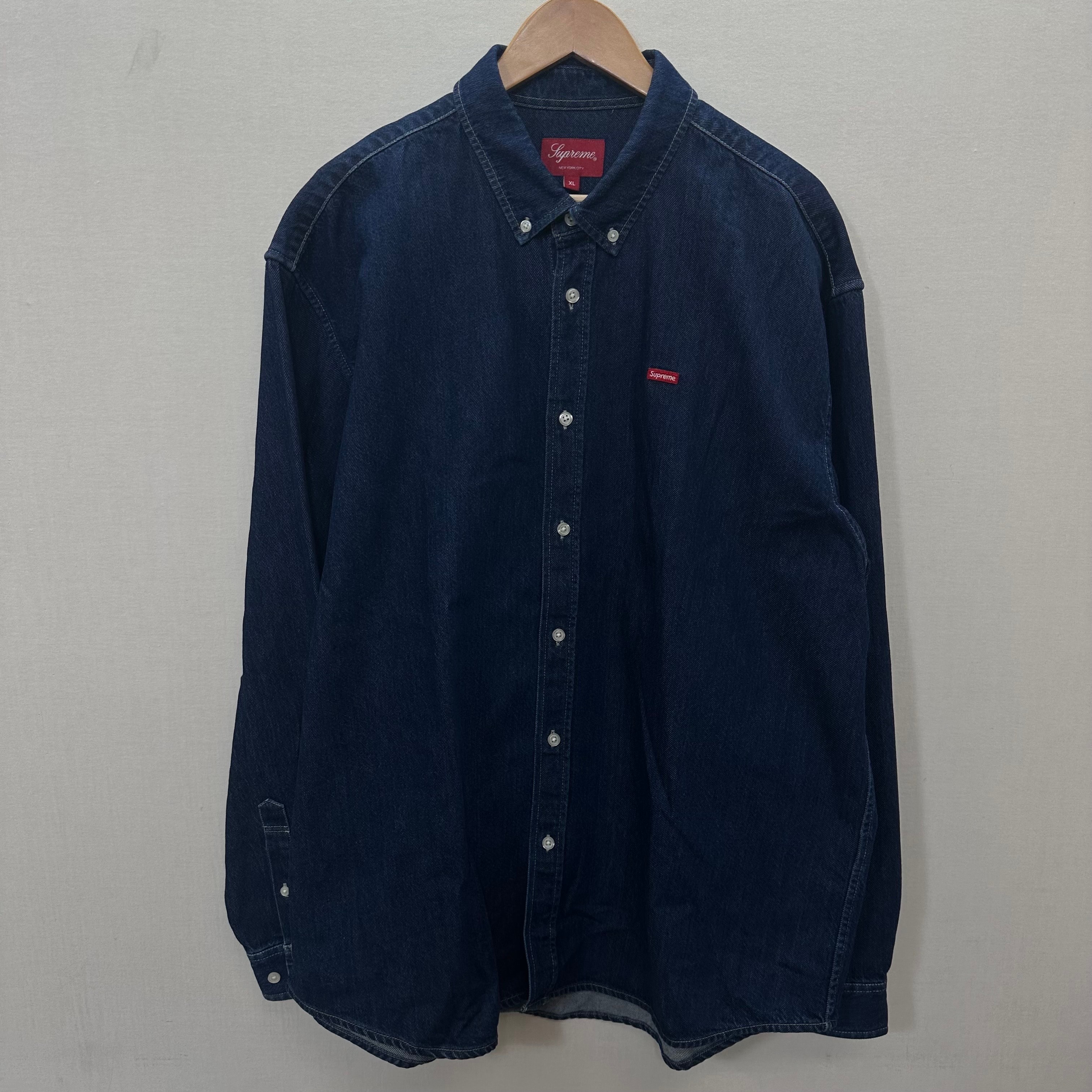 Supreme Small Box Shirt "Denim" (22FW)