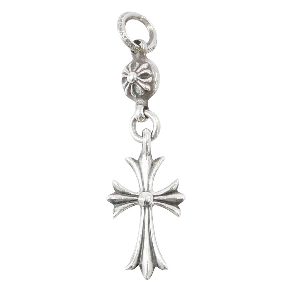 Chrome Hearts 1 Ball Tiny CH Cross Charm "Silver"