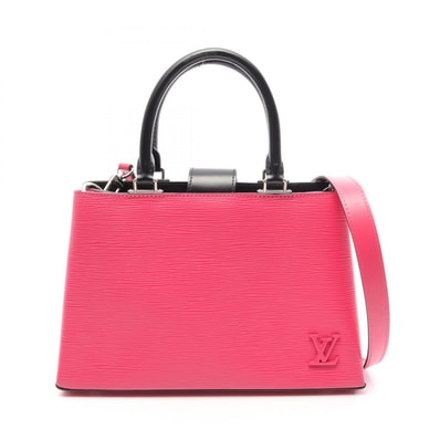 ルイ・ヴィトン LOUIS VUITTON クレベールPM 2WAY ハンドバッグ バッグ レザー エピ ホットピンク レディース ピンク系 M51347 【中古】