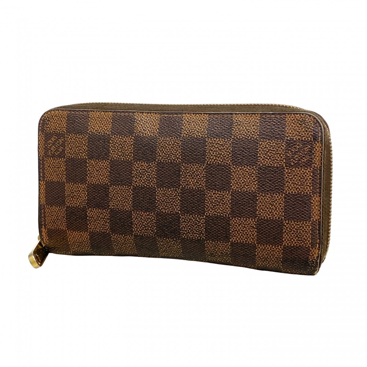 ★SALE【6ea0328】ルイヴィトン 長財布 ダミエ ジッピーウォレット N60015 エベヌ【中古】メンズ レディース ユニセックス
