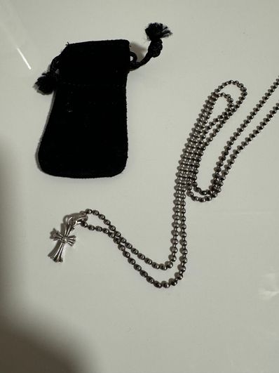 Chrome Hearts CH Cross Baby Fat Charm "Silver"