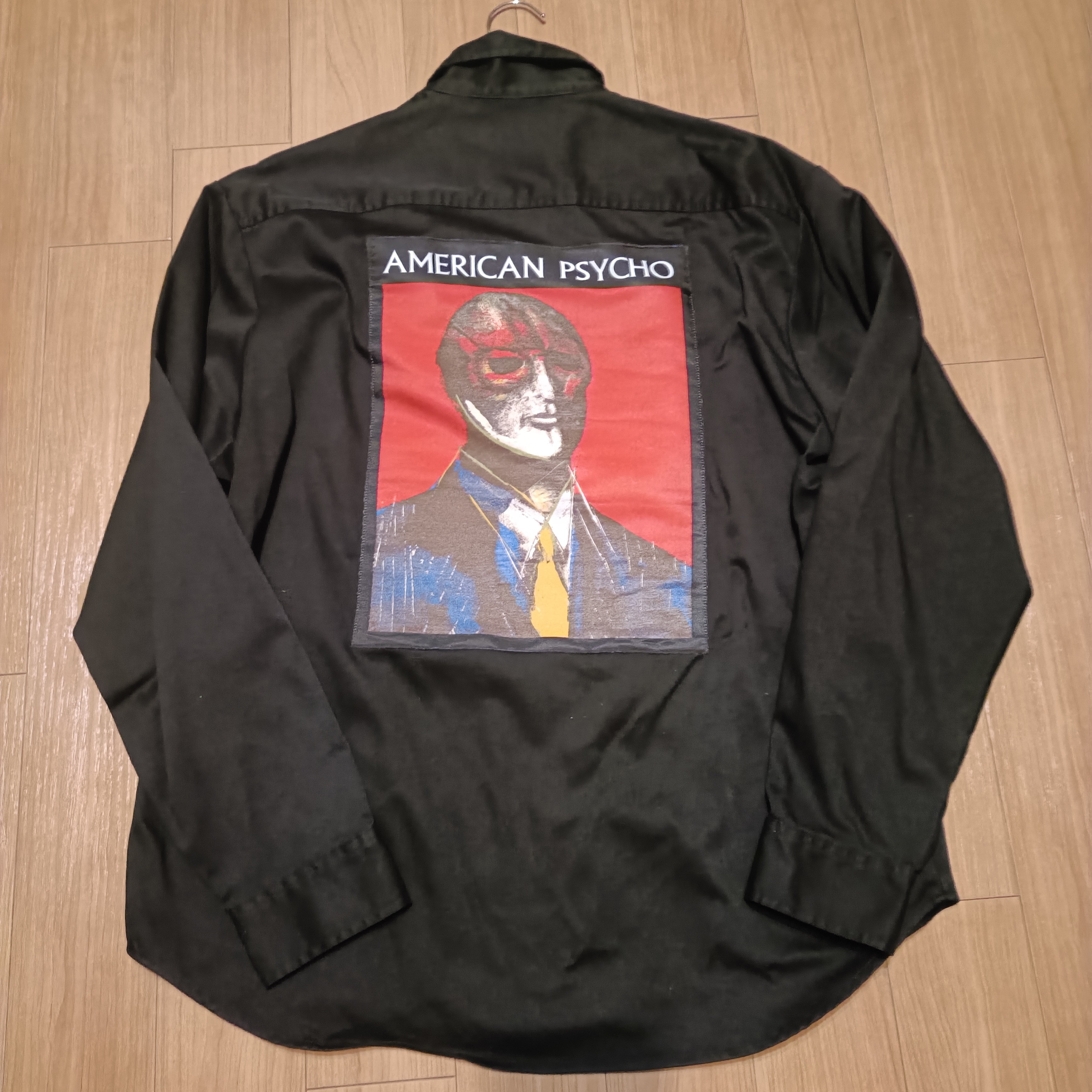 Supreme American Psycho Work Shirt "Black"