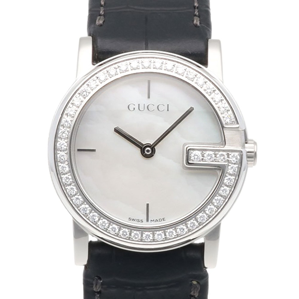 グッチ 腕時計 時計 ステンレススチール 101L クオーツ レディース 1年保証 GUCCI 中古