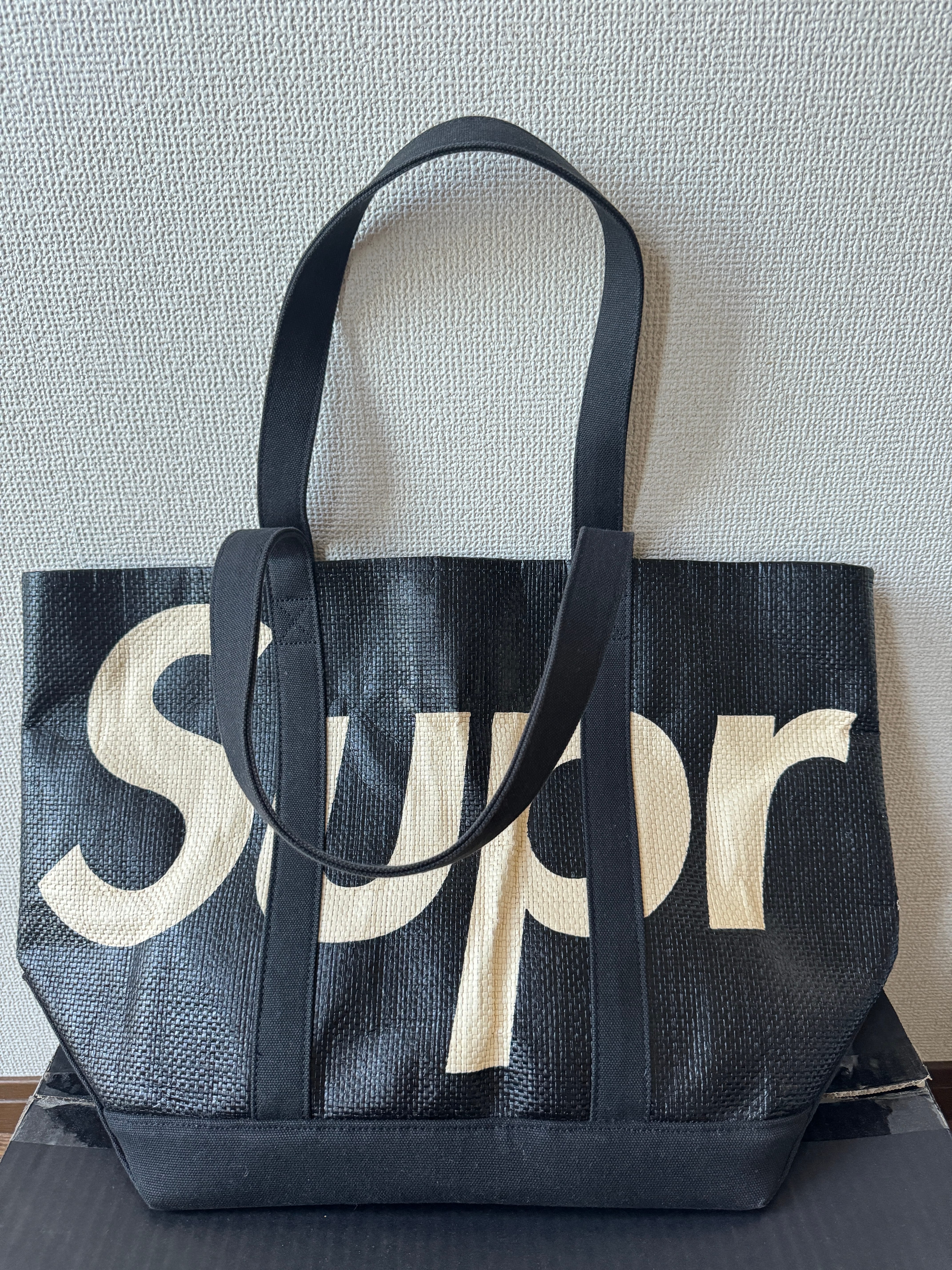Supreme Raffia Tote 