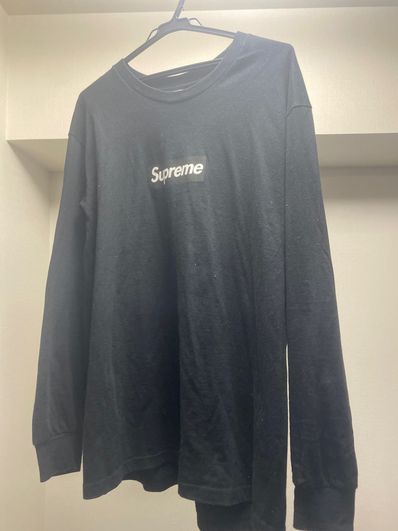 Supreme Box Logo L/S Tee "Black"